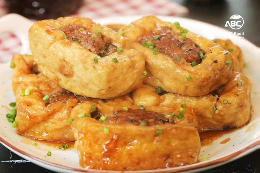 Đậu phụ nhồi thịt