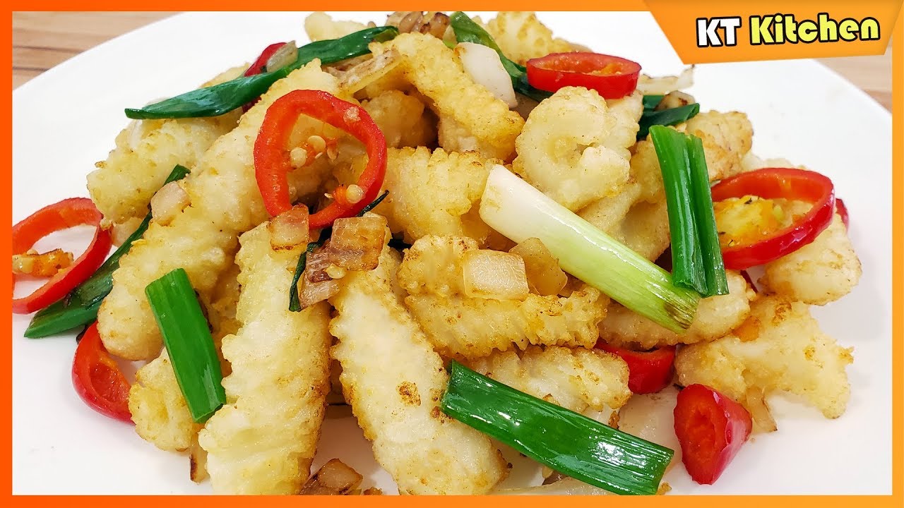 Mực rang muối